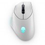 Dell | Gaming Mouse | AW620M | Wired/Wireless | Alienware Wireless Gaming Mouse | Lunar Light - 2